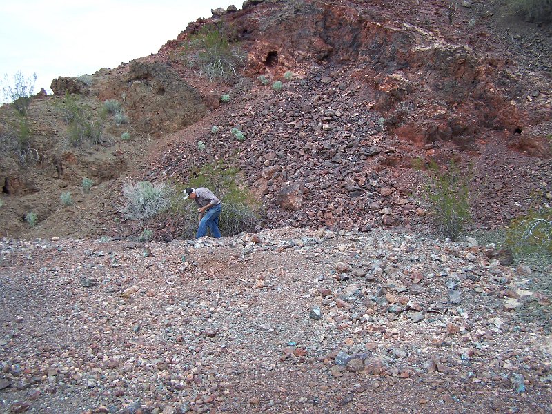 Following the blue trail.JPG